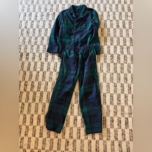 Polo by Ralph Lauren Green and Black Plaid  pajama set